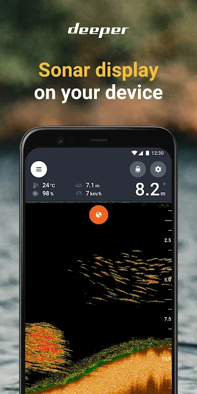 Schermata Fish Deeper - Fishing App 3