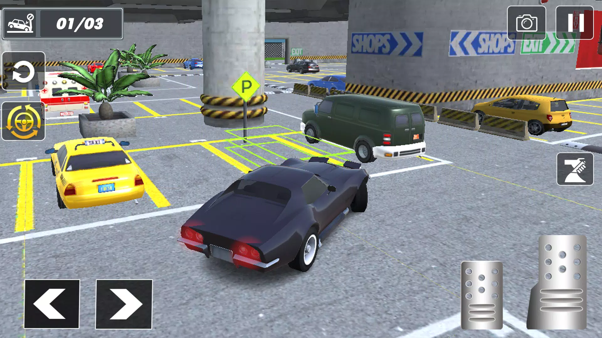 Car Parking 3D Simulation Game Скриншот 3