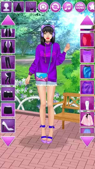 Girl Games - Dress Up Makeover Captura de tela 2