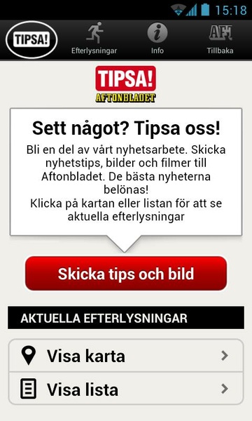 Aftonbladet Nyheter Screenshot 2