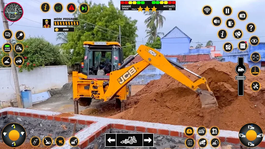 Snow Excavator Game: JCB Games Captura de tela 1