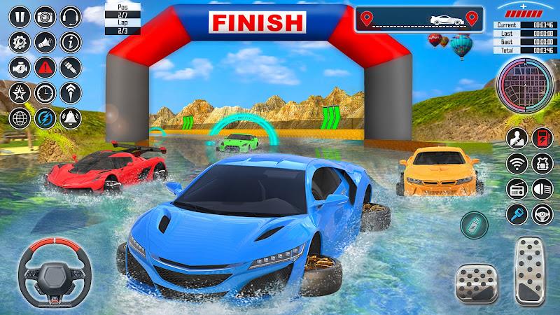 Water Car Racing 3d: Car Games Ekran Görüntüsü 4