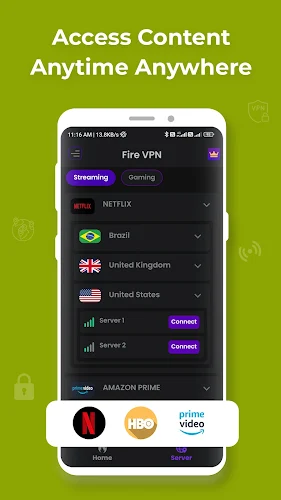 Fire VPN - Vpn Proxy Browser應用截圖第3張