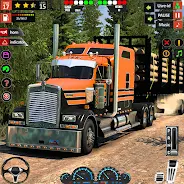 US Cargo Truck Simulator Game স্ক্রিনশট 1