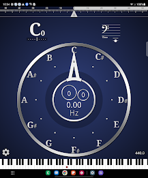 CarlTune - Chromatic Tuner Captura de pantalla 1