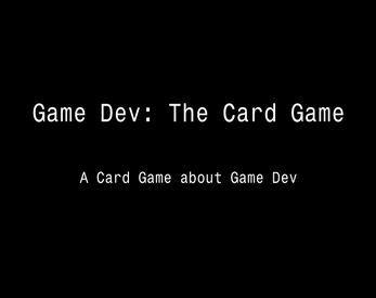 Game Dev: The Card Game Captura de tela 1