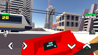 Blocky Moto Racing: Bike Rider Schermafbeelding 2