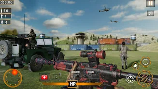 Modern Commando 3D: Army Games Captura de tela 1