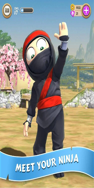 Clumsy Ninja Mod ဖန်သားပြင်ဓာတ်ပုံ 3