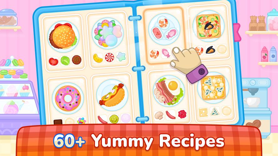 Kids Cooking Games 2 year olds Captura de pantalla 2