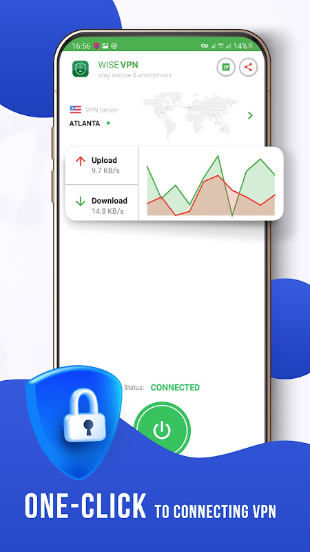 Fast VPN Wise VPN: Fast Secure 스크린샷 2
