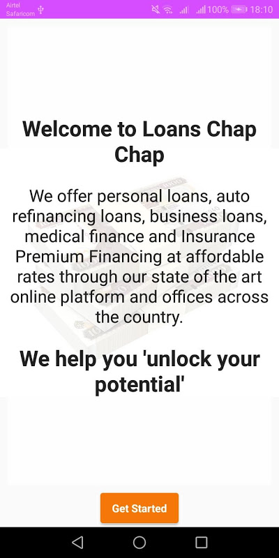 Loans Chap Chap Captura de pantalla 2