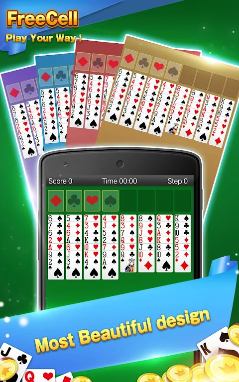 Solitaire - FreeCell Card Game スクリーンショット 2