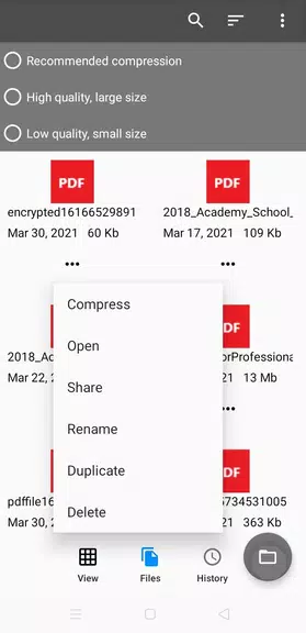 PDF Small - Compress PDF স্ক্রিনশট 3