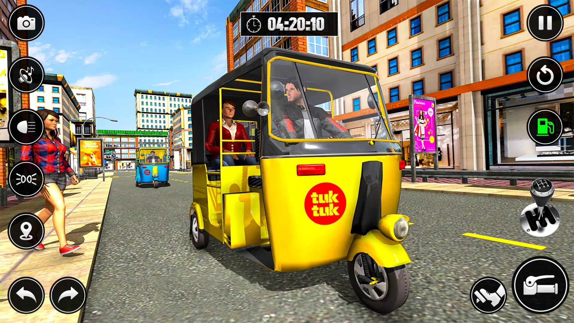 Schermata City Taxi Auto Rickshaw Game 2
