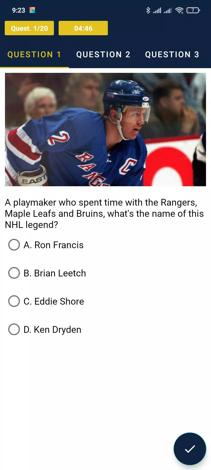 Trivia Game For NHL Addict! Скриншот 4