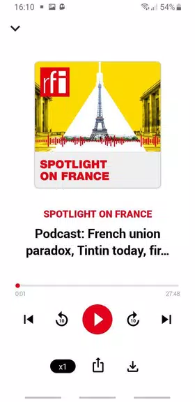 RFI Pure Radio - Podcasts Screenshot 4