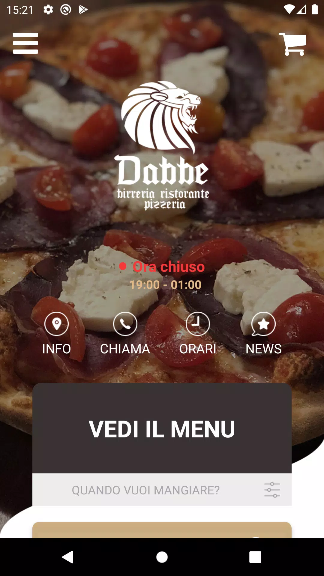 Pizzeria Dabbe Скриншот 1