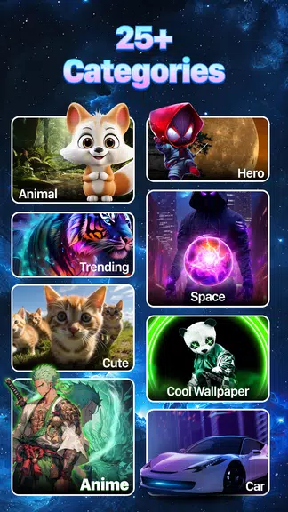 3D Wallpaper - Cool Wallpapers ภาพหน้าจอ 2