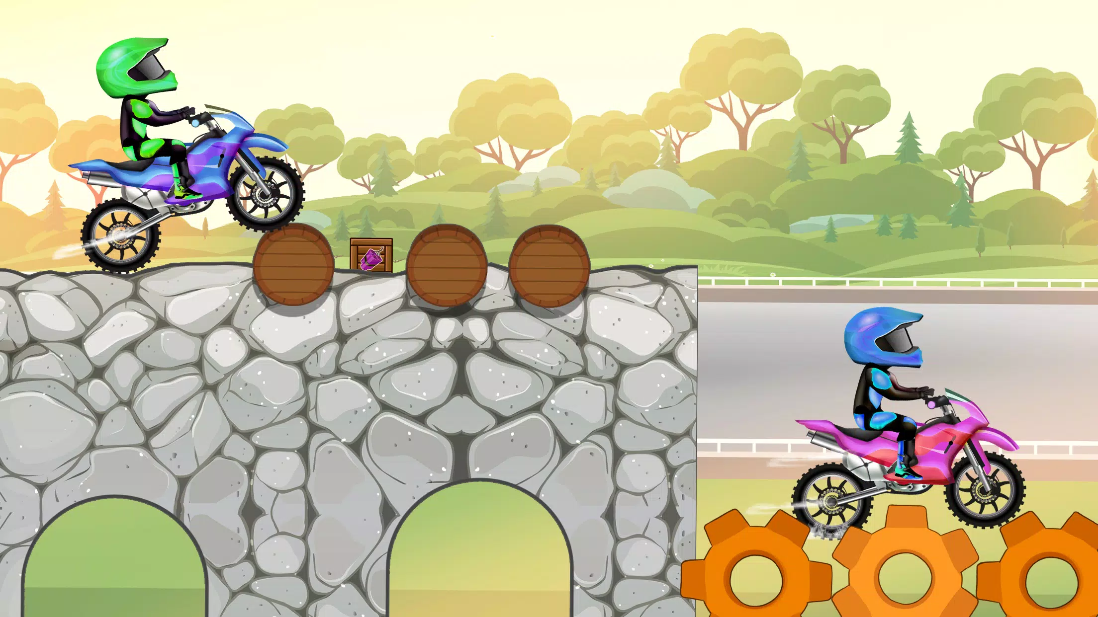 Moto Bike Stunt Race Ekran Görüntüsü 2