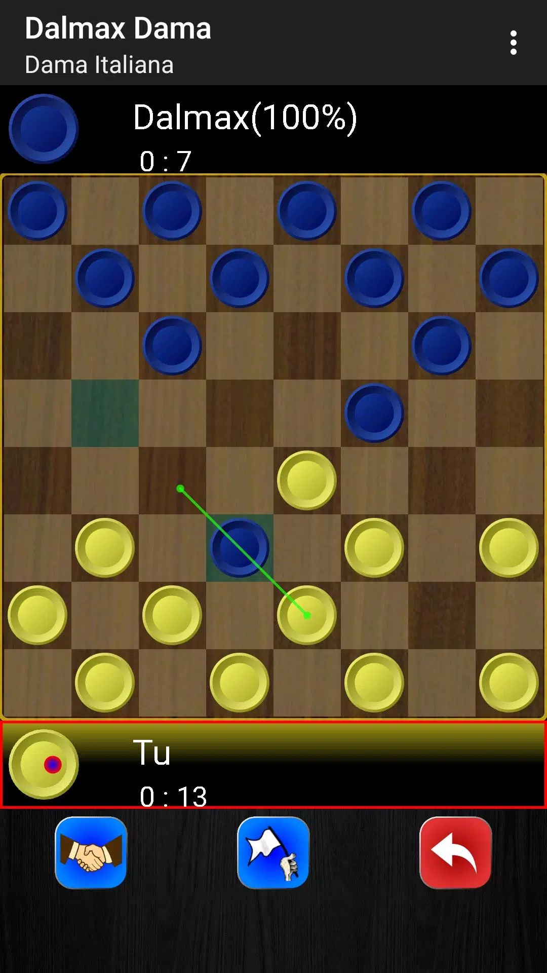 Schermata Checkers by Dalmax 3