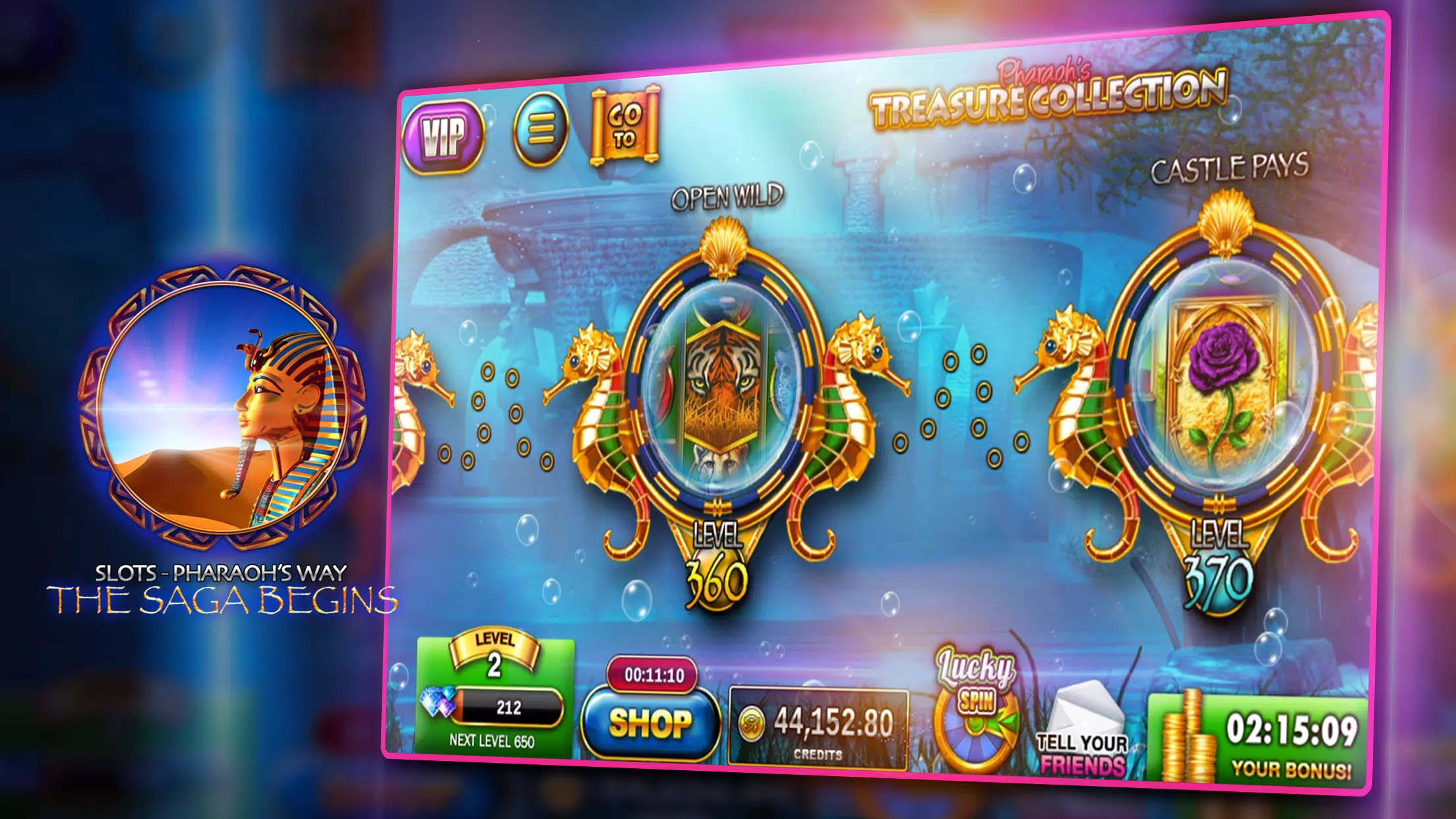 Slots - Pharaoh’s Way Casino Captura de tela 2