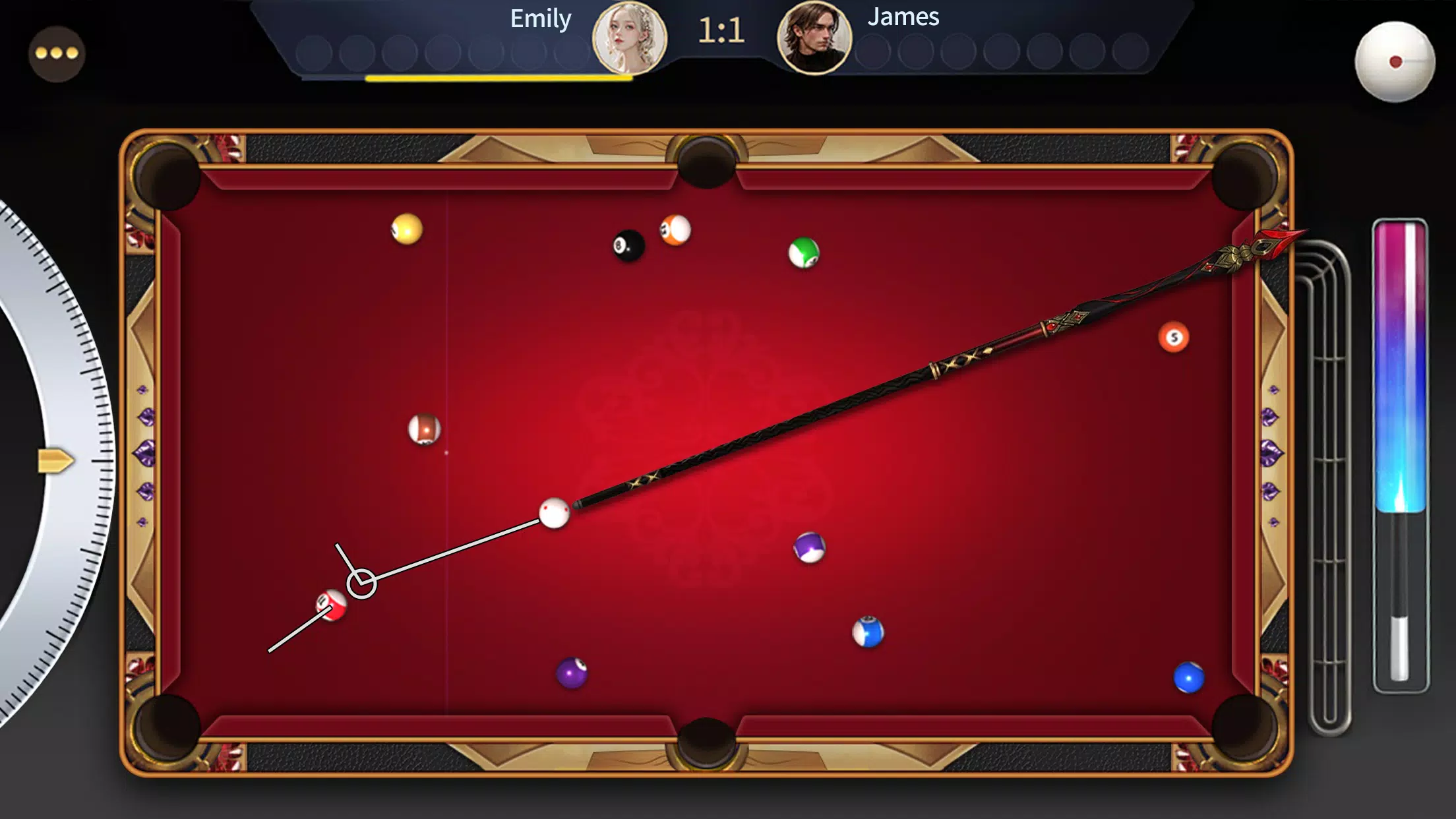 Billiards 8-Ball Pool Master 8 ภาพหน้าจอ 2