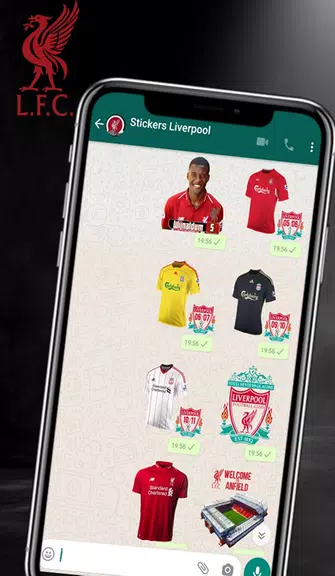 Liverpool Stickers Unofficial স্ক্রিনশট 3