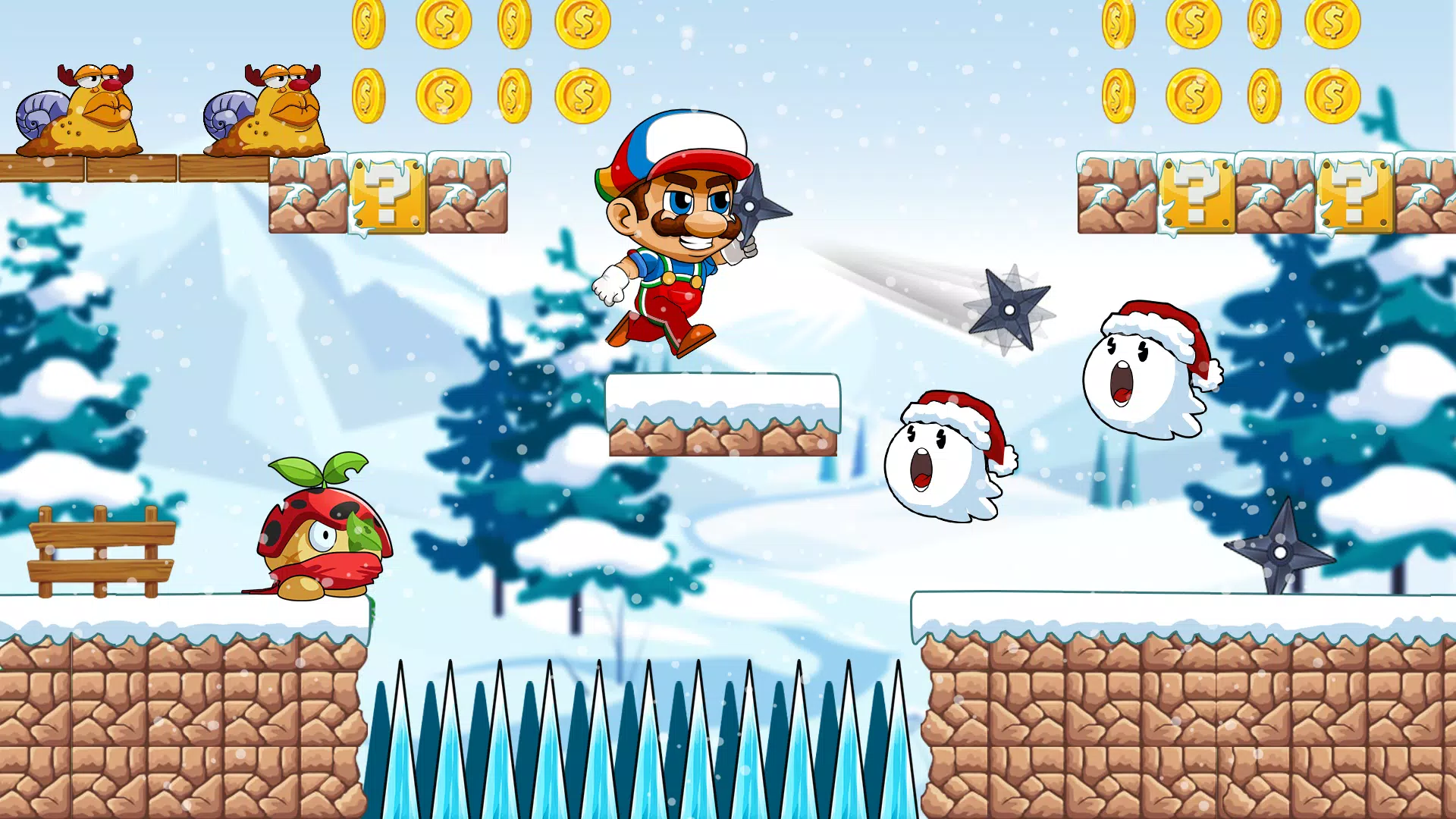 Super Bean Bros: Running Games Ảnh chụp màn hình 4