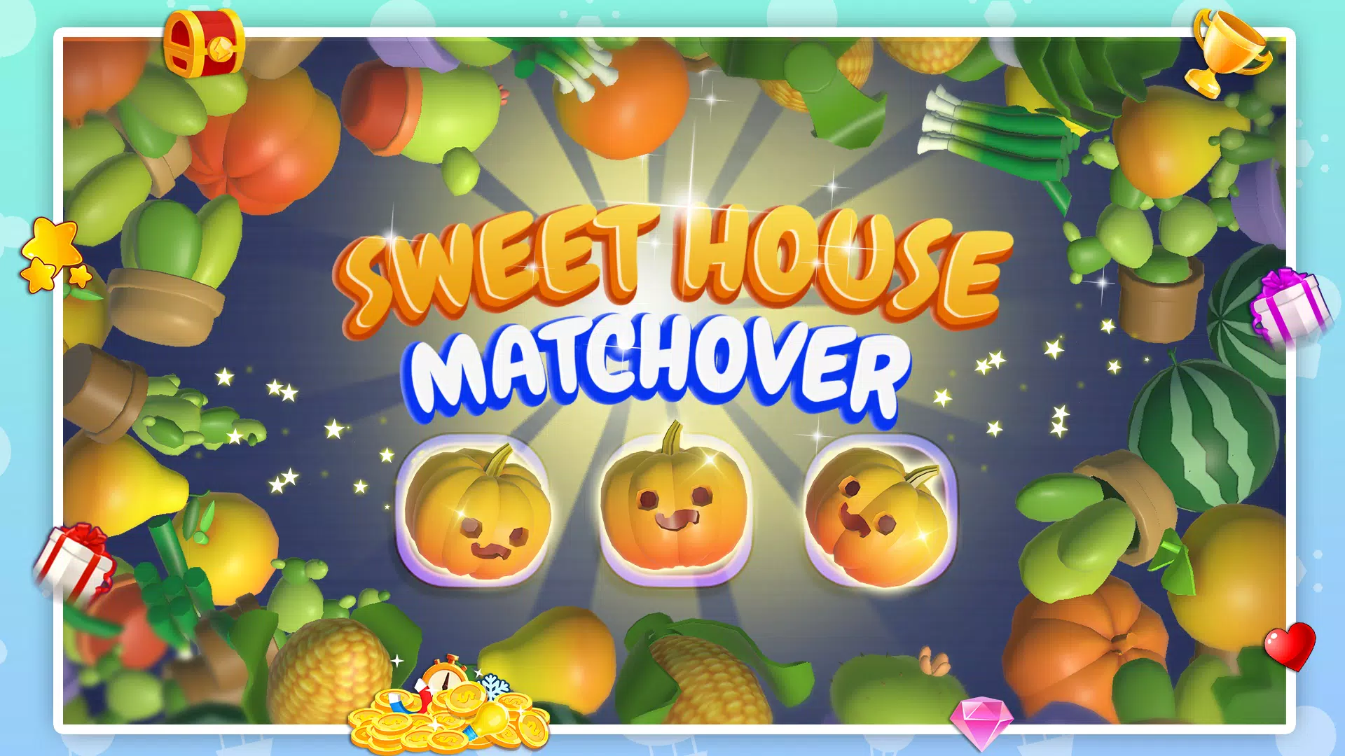 Sweet House Matchover_Triple3D Ảnh chụp màn hình 1