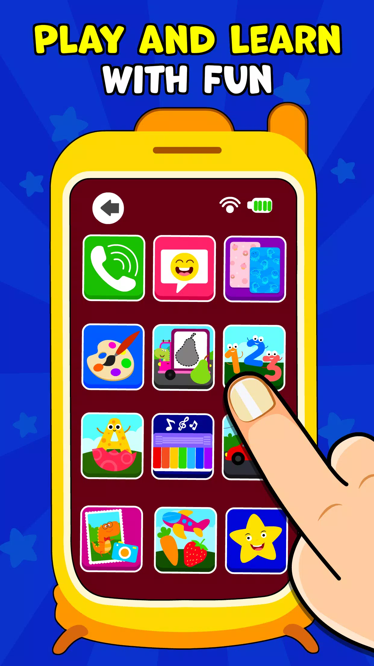 Baby Games: Phone For Kids App スクリーンショット 1