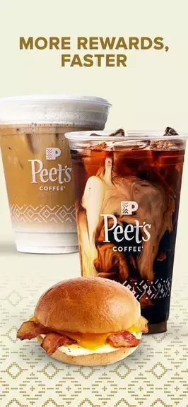 Peet's Coffee: Earn Rewards Tangkapan skrin 2