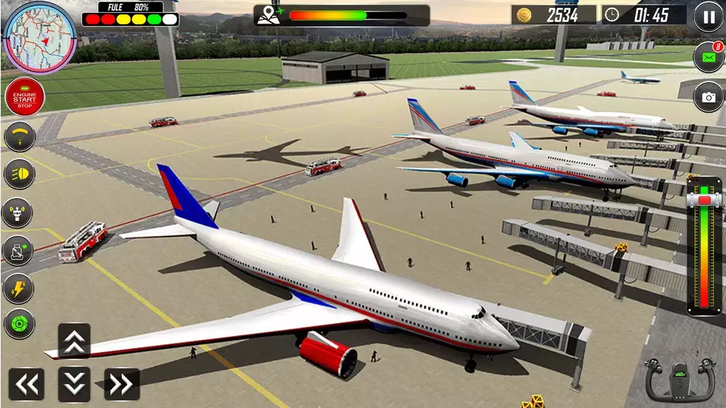 Real Plane Landing Simulator Ảnh chụp màn hình 2