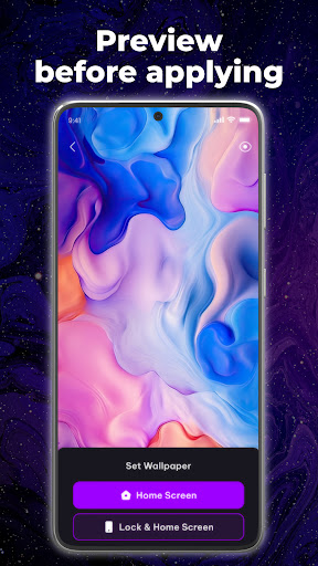 4D Wallpaper Fluid Simulation Capture d'écran 3