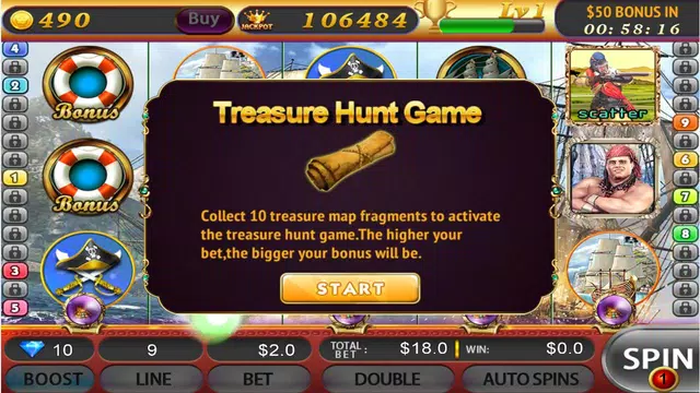 Schermata Pirate Slots - FreeSlots Game 2