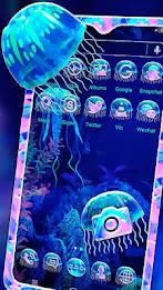 Jellyfish Theme Captura de tela 4