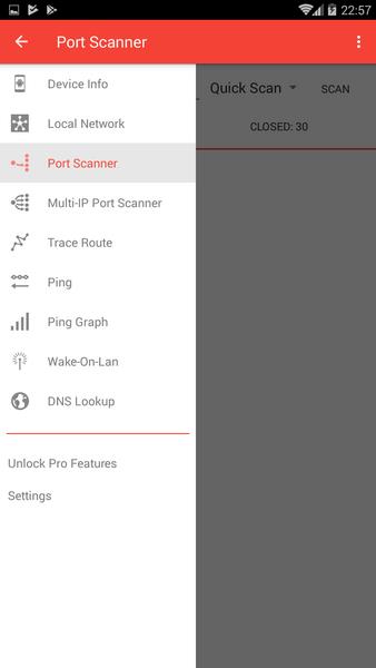 PortDroid Network Analysis Tangkapan skrin 4