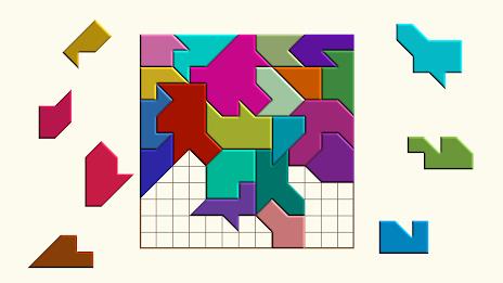 Super Tangram Puzzle Screenshot 1