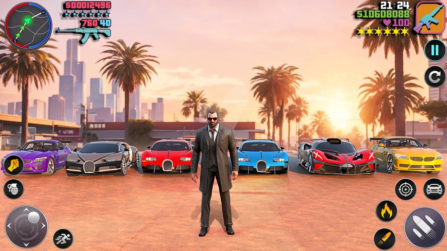 Open world Car Simulator Games Tangkapan skrin 1