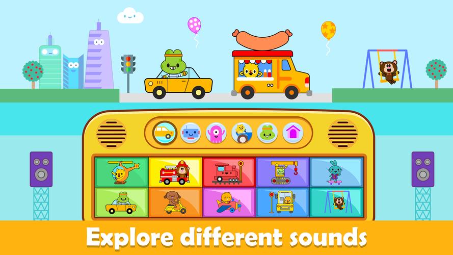 Baby Piano Kids Music Games Screenshot 2