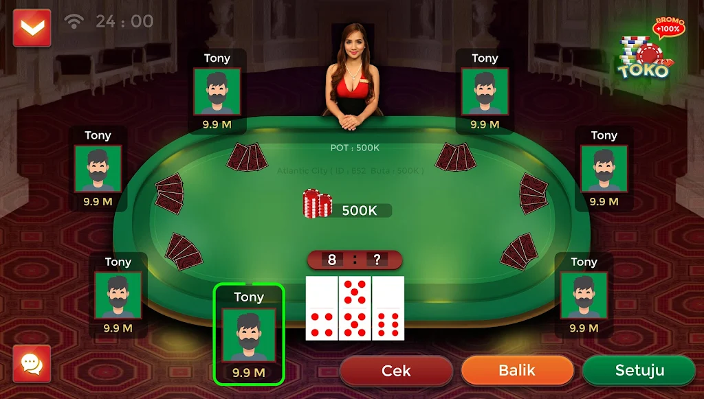 Domino Poker Club Screenshot 3