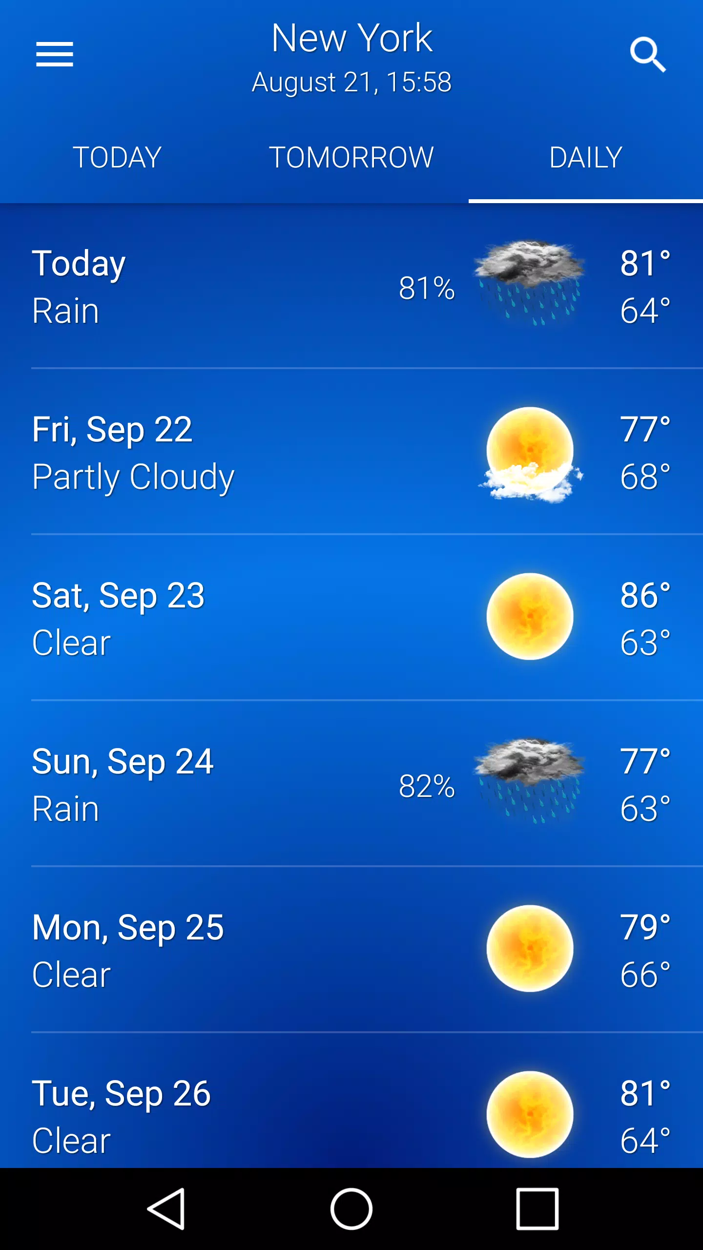 Weather: Clear Skies Zrzut ekranu 4