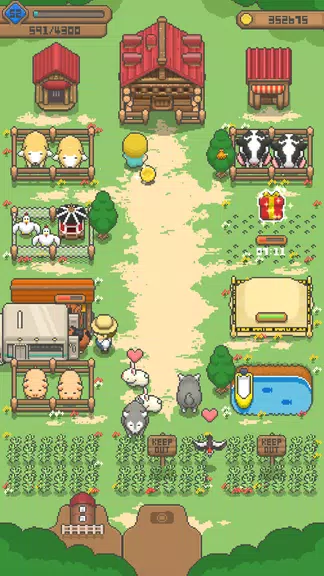Tiny Pixel Farm - Simple Game Screenshot 2
