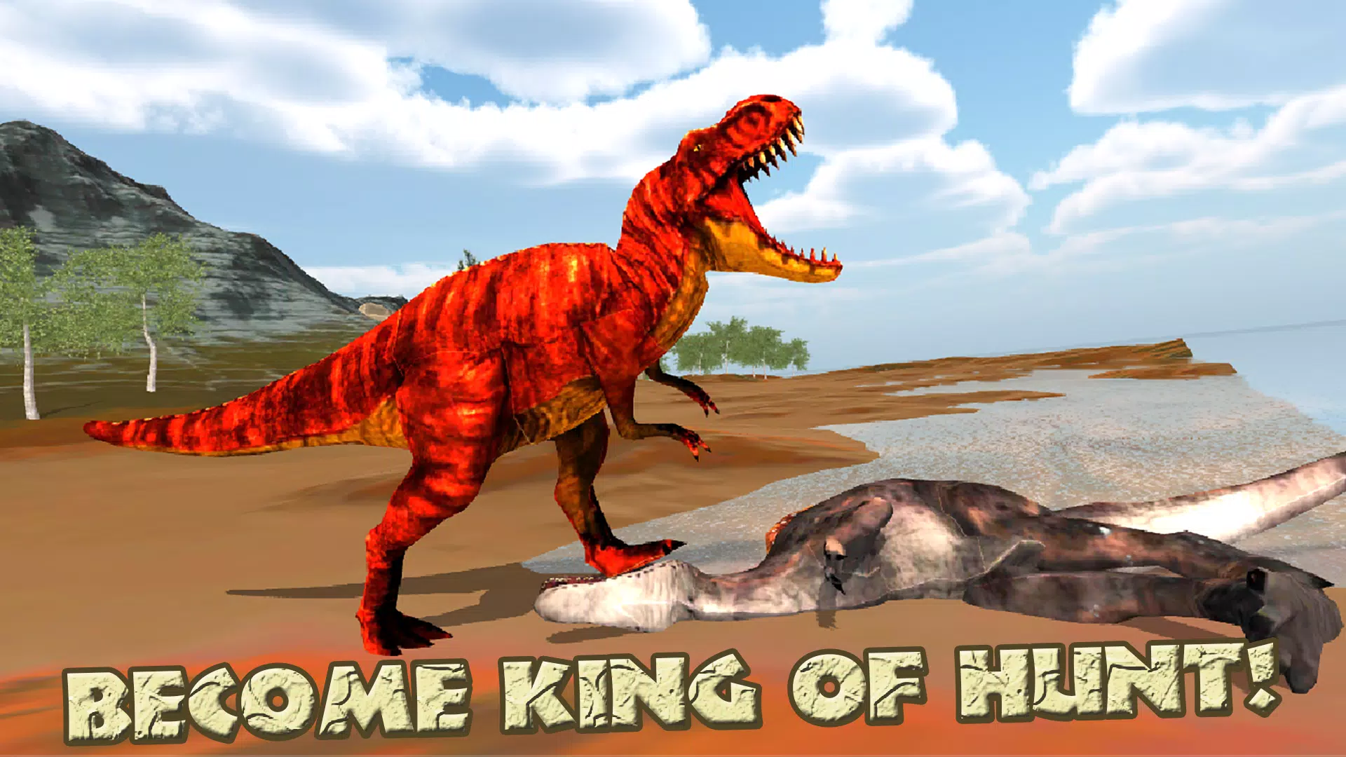 Hungry T-Rex Island Dino Hunt Captura de pantalla 4