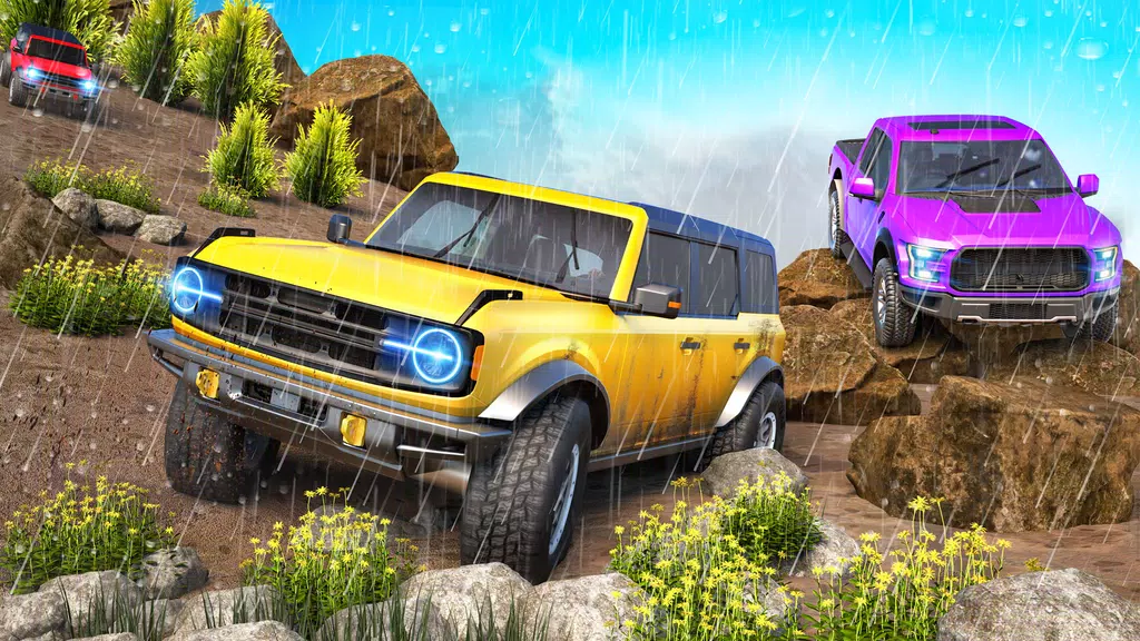 jeep games 4x4 off road car 3d ဖန်သားပြင်ဓာတ်ပုံ 2
