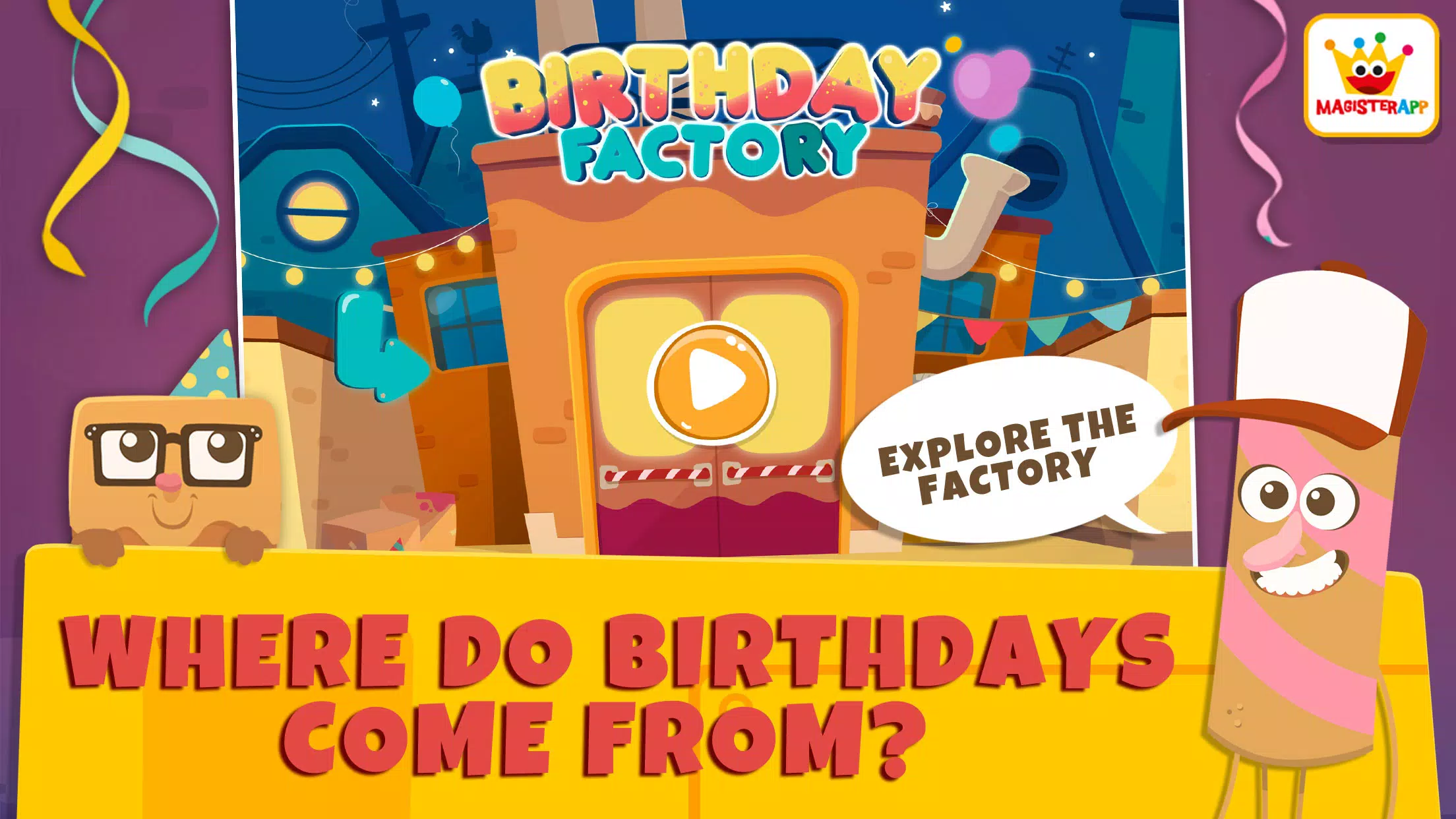 Birthday Factory स्क्रीनशॉट 1