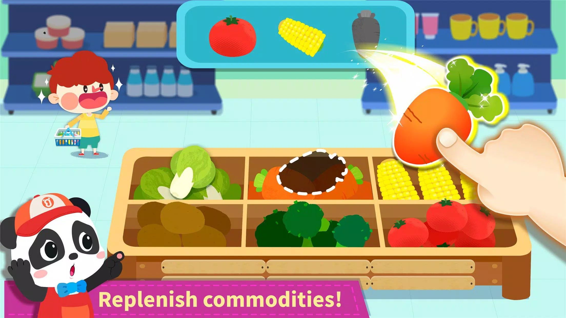 Baby Panda’s Town: Supermarket Tangkapan skrin 4