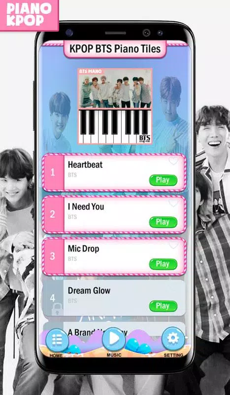 KPOP BTS Piano Magic Tiles應用截圖第1張