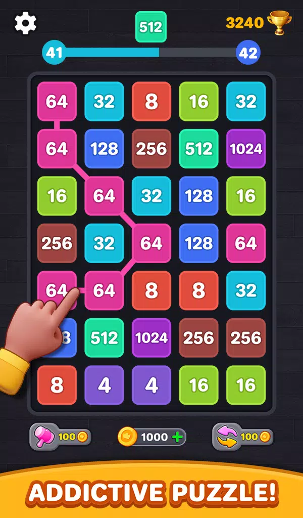 2048 Number Puzzle: Merge Game Screenshot 2