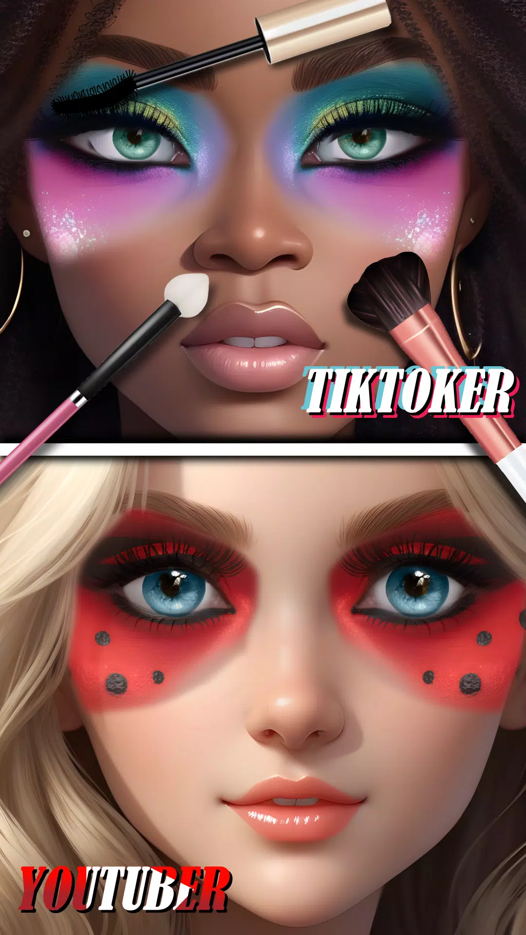 Makeup Games & ASMR Makeover Captura de tela 2